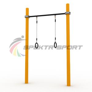 Купить Турник классический для занятий Воркаут с кольцами SP WRK-07 + Rings_76mm в Вяземском 