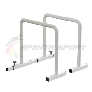 Купить Брусья напольные хайлетсы Spektr Sport цв. белый в Вяземском 