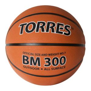 Купить Мяч баскетбольный "TORRES BM300" р.5 в Вяземском 