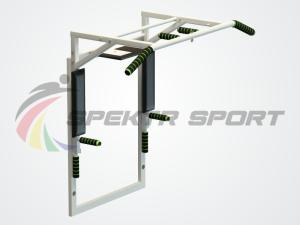 Купить Турник 3 в 1 на раме Оптимус разборный цв. белый в Вяземском 