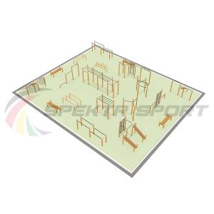 Купить Парковая площадка для Воркаут и WRK 4_76mm в Вяземском 
