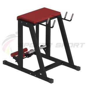 Купить Обратная гиперэкстензия Spektr Sport с отягощением (свободный вес) в Вяземском 